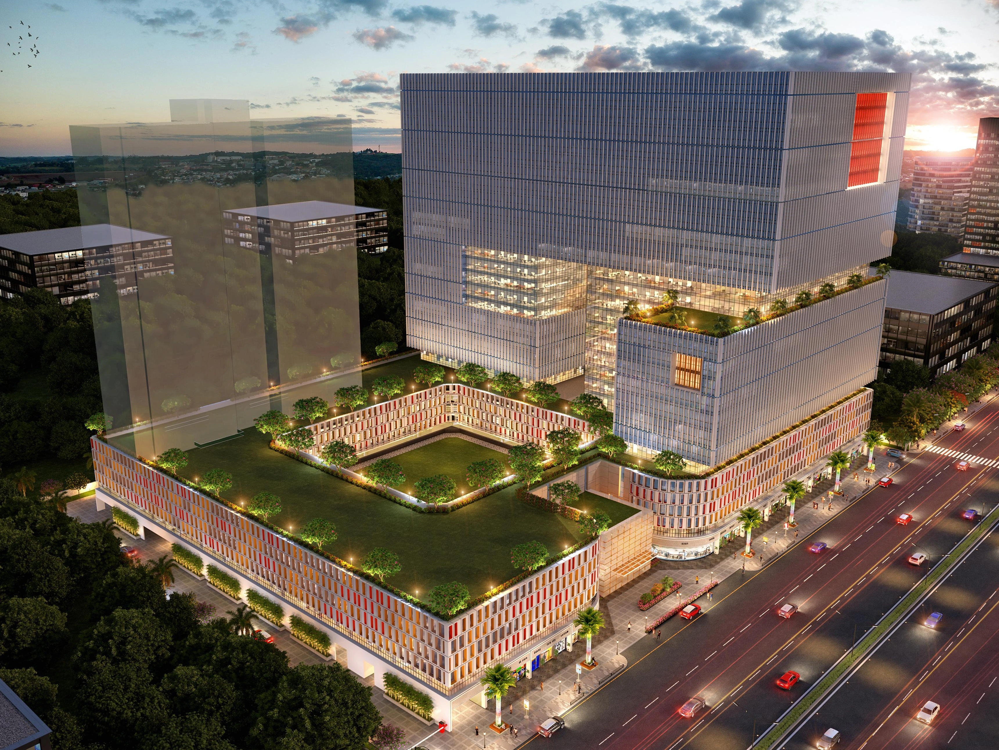 Greenscape Cyber Square – amenities